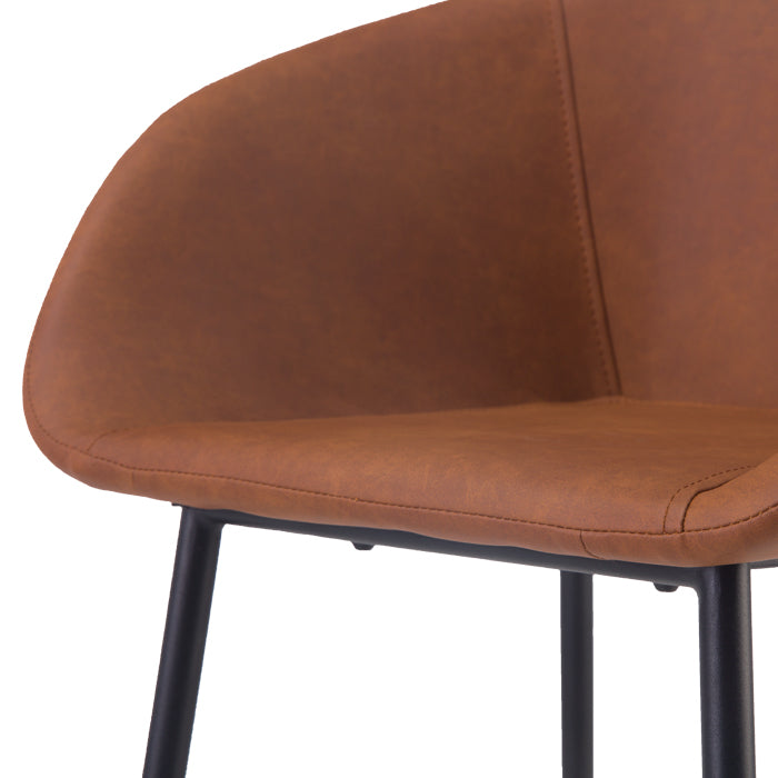 acheter chaise de bar simili cuir et pieds metal