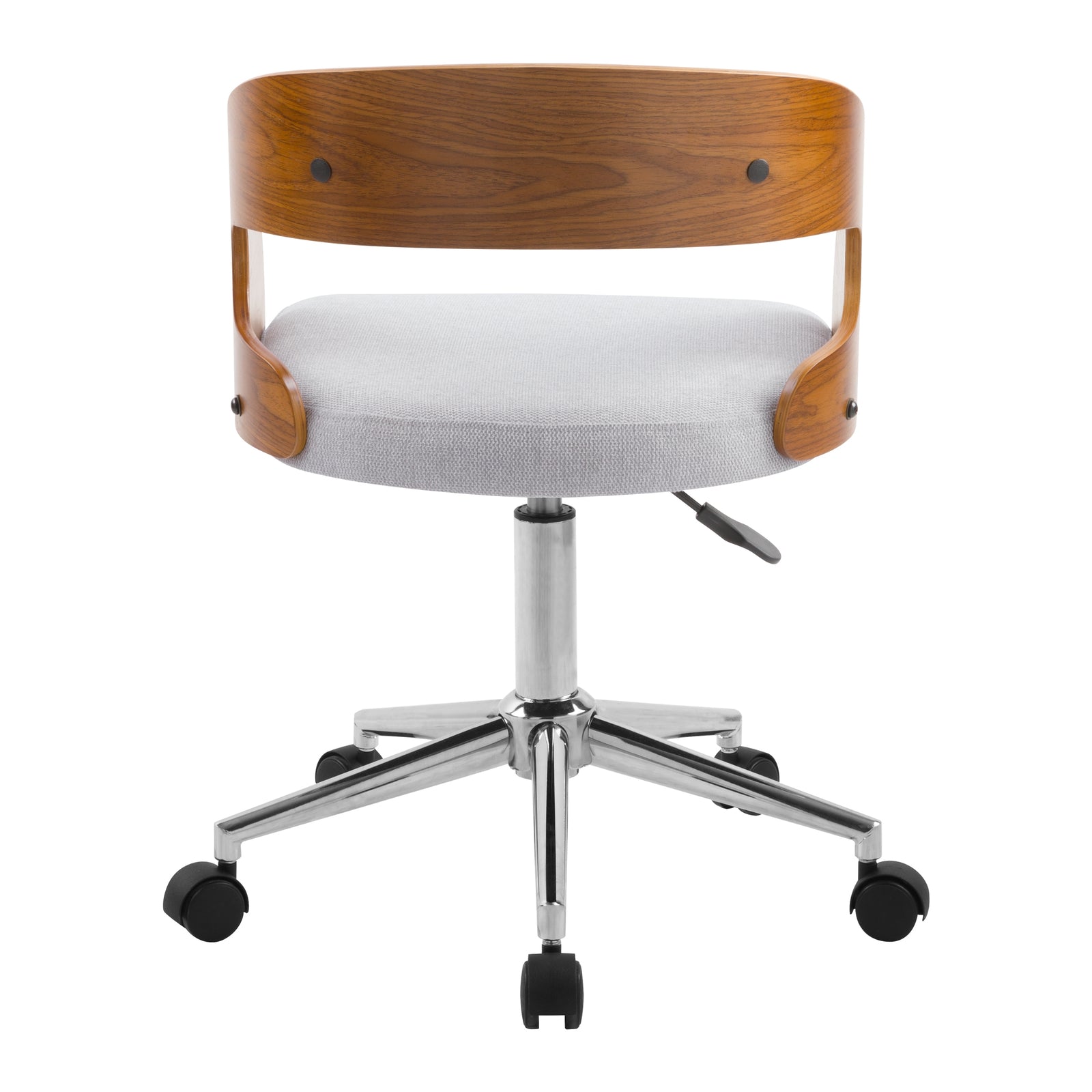 acheter chaise de bureau grise pivotante