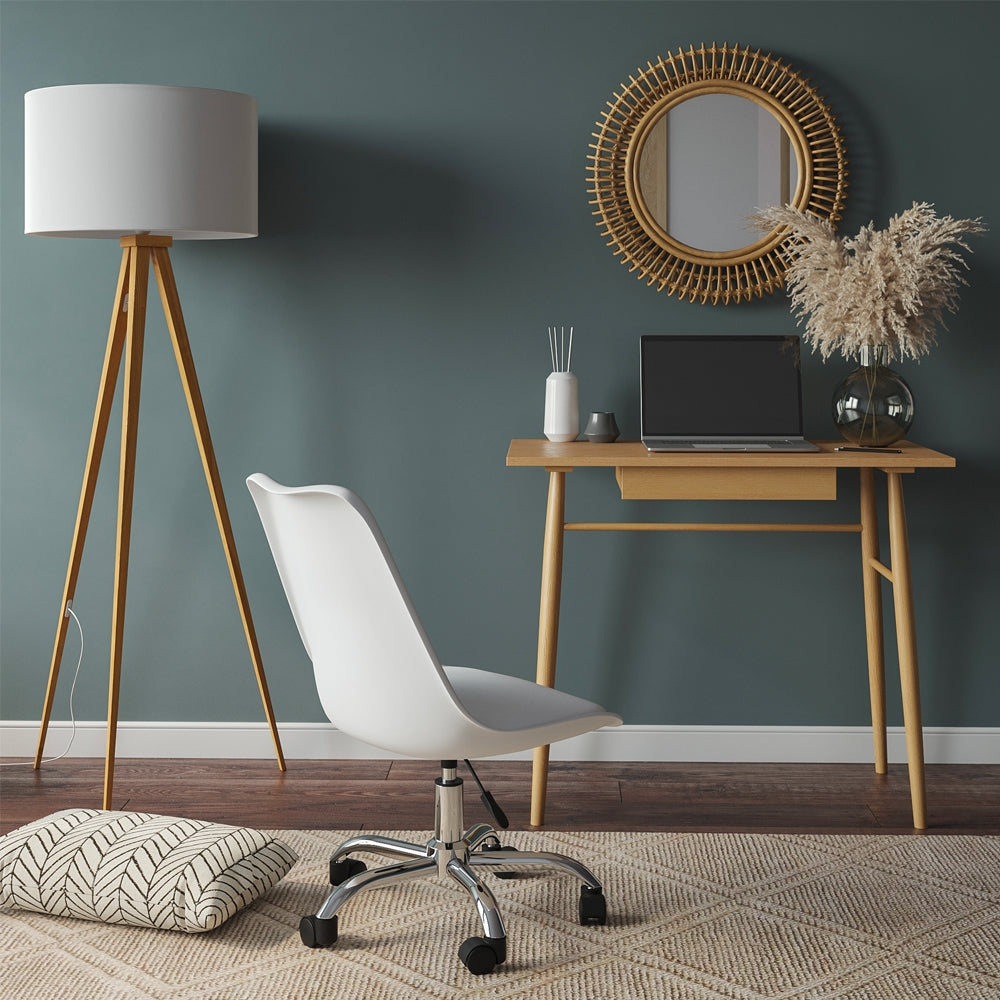 acheter chaise de bureau scandi blanche