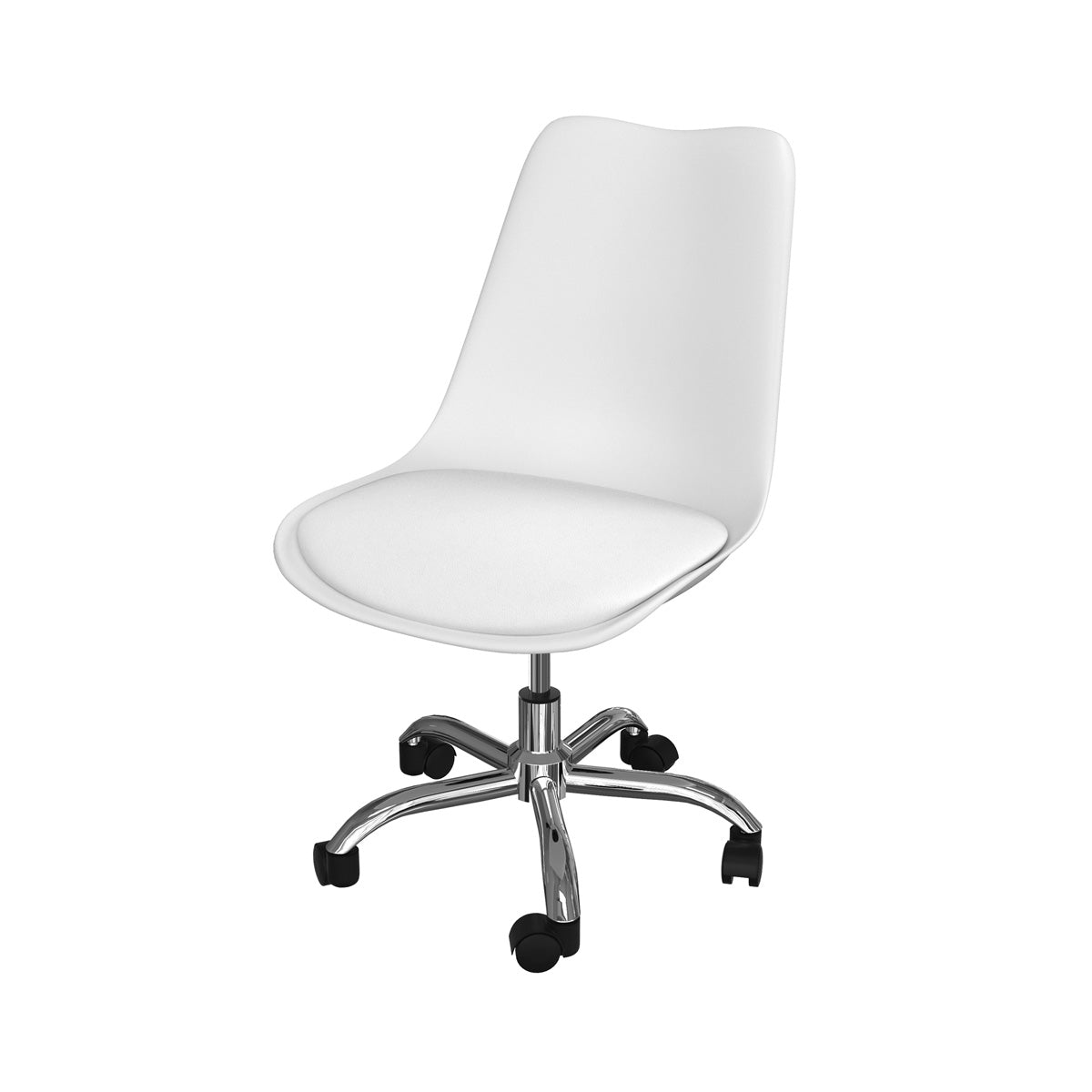 acheter chaise de bureau skandi blanche