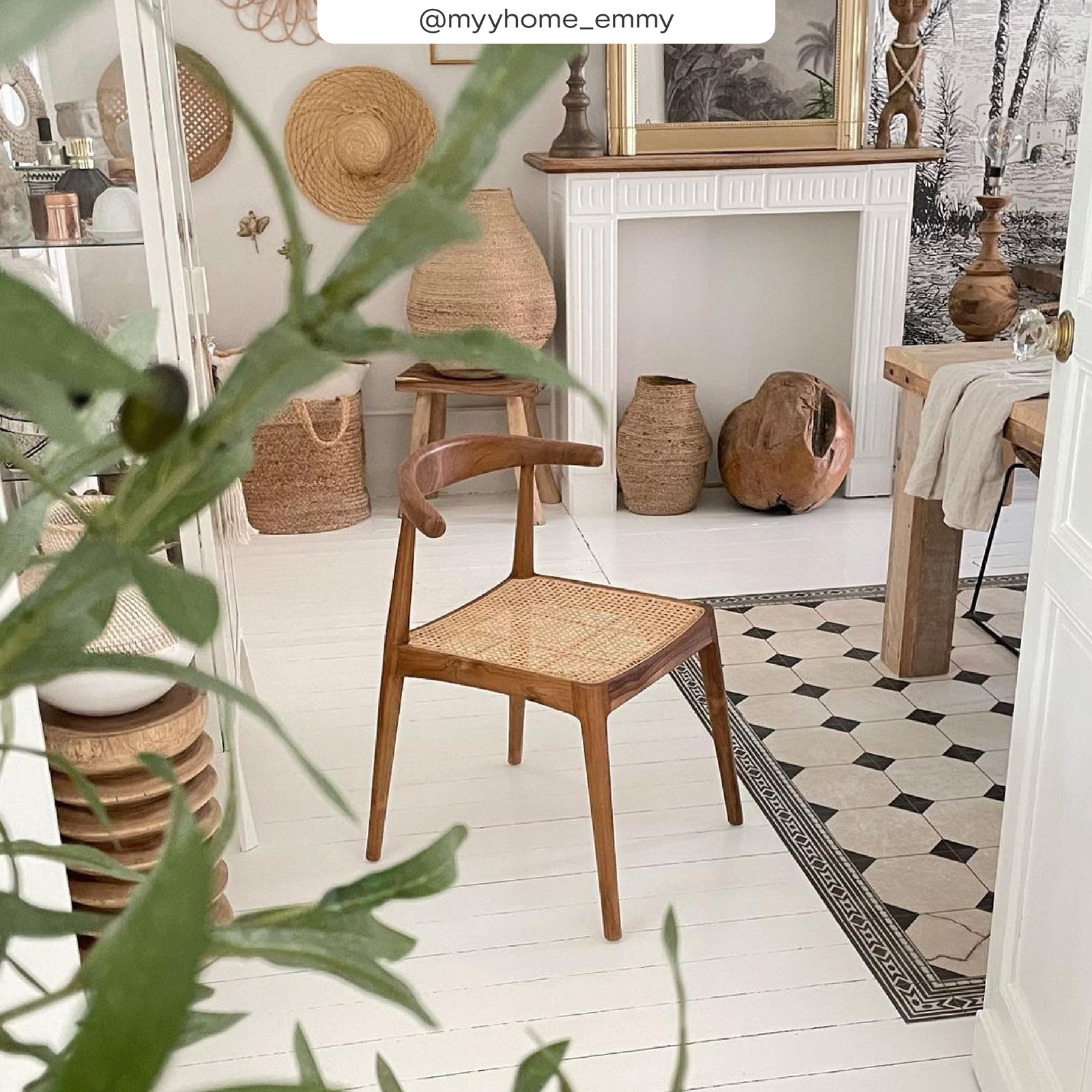 acheter chaise en bois de teck java