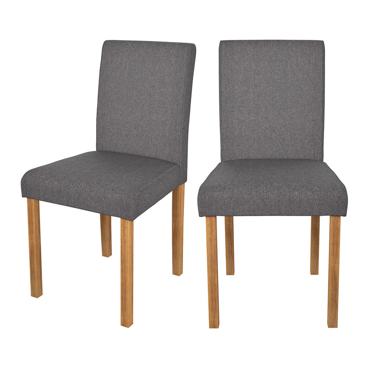 acheter chaise en tissu gris havane