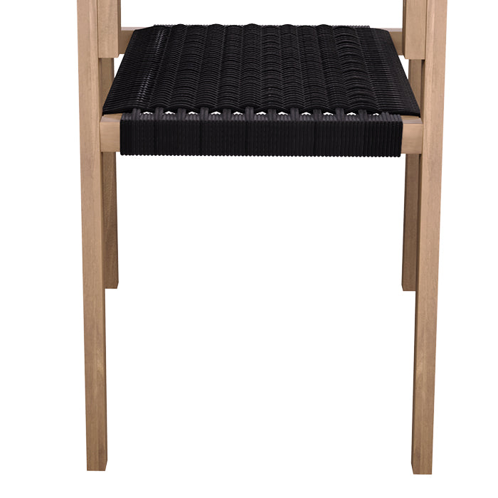 acheter chaise jardin en teck resine tressee