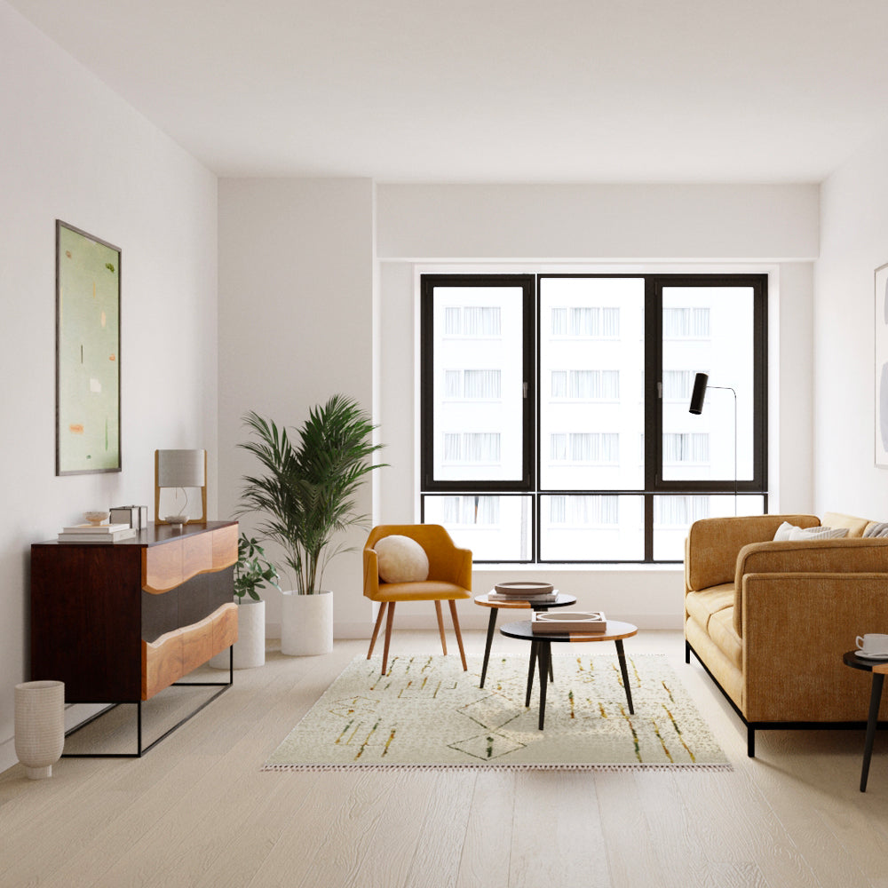 acheter chaise jaune moutarde lot de 2 velours