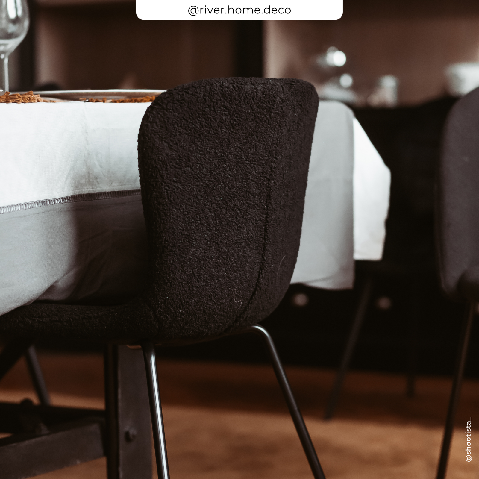 acheter chaise koko lot de 2 noire ugc cinq