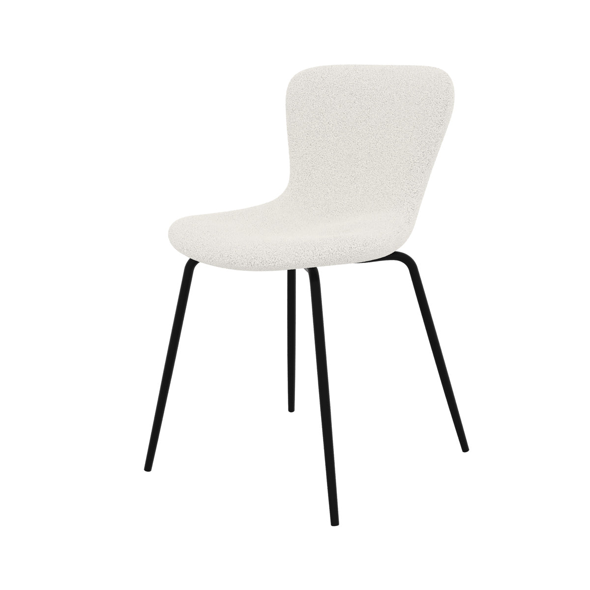acheter chaise laine bouclette blanche koko