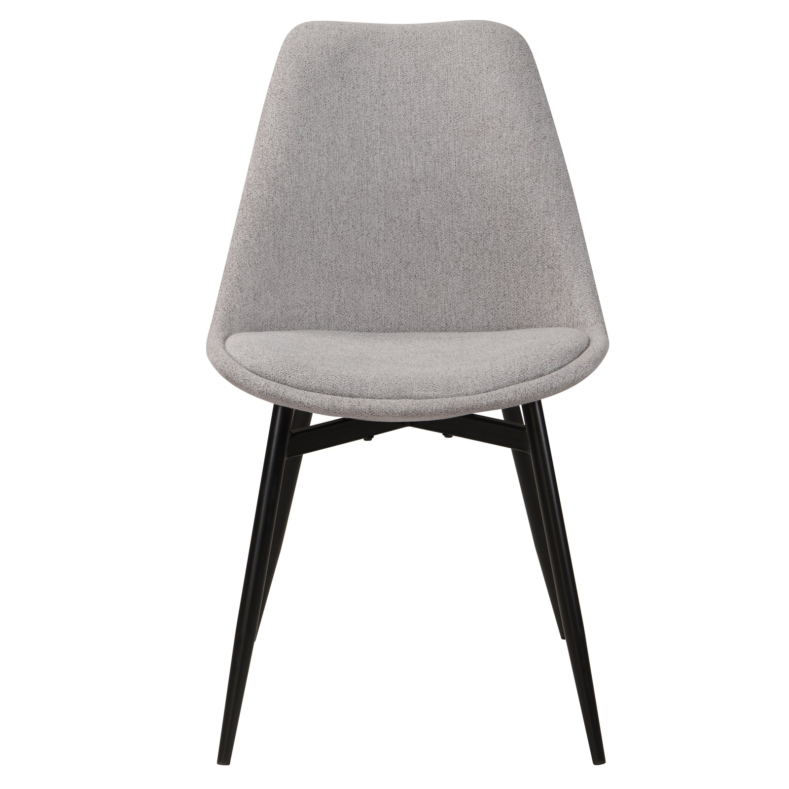 acheter chaise lot de 2 gris chine clair