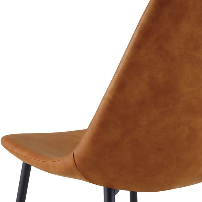 acheter chaise lot de 2 vintage camel