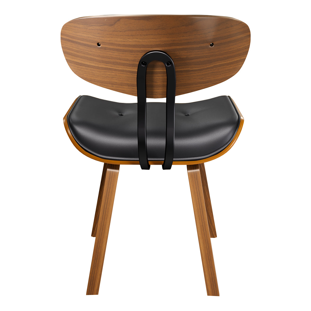 acheter chaise noir et pied en bois plie