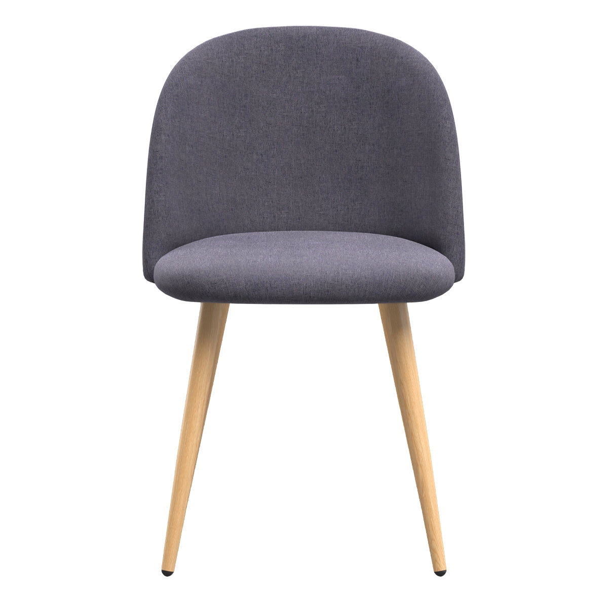 acheter chaise scandinave en tissu gris