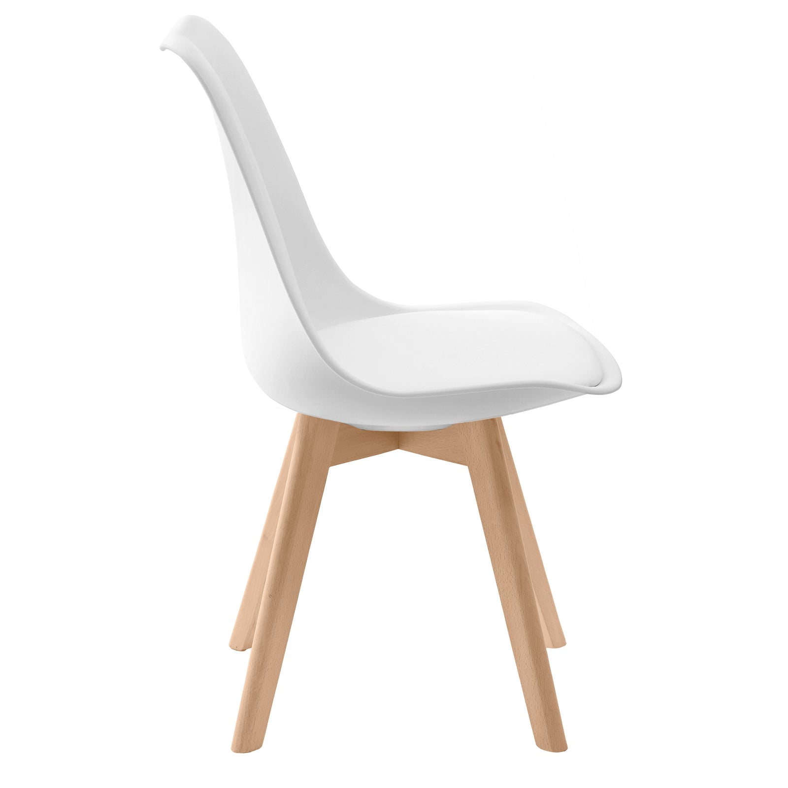 acheter chaises lot de 2 blanches