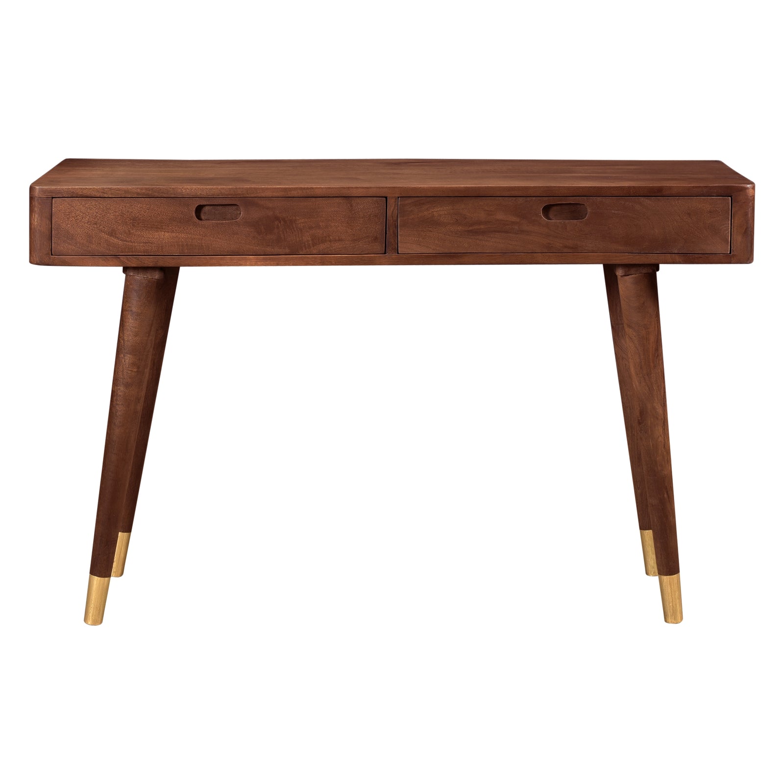 acheter console meuble d appoint bois fonce