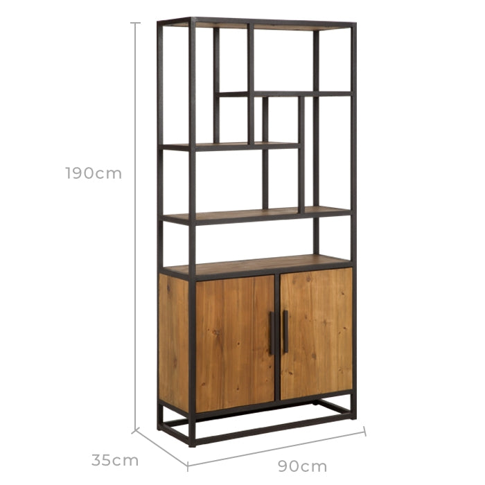 acheter etagere en bois recycle de cedre