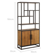 acheter etagere en bois recycle de cedre