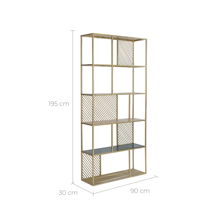 acheter etagere en metal dore