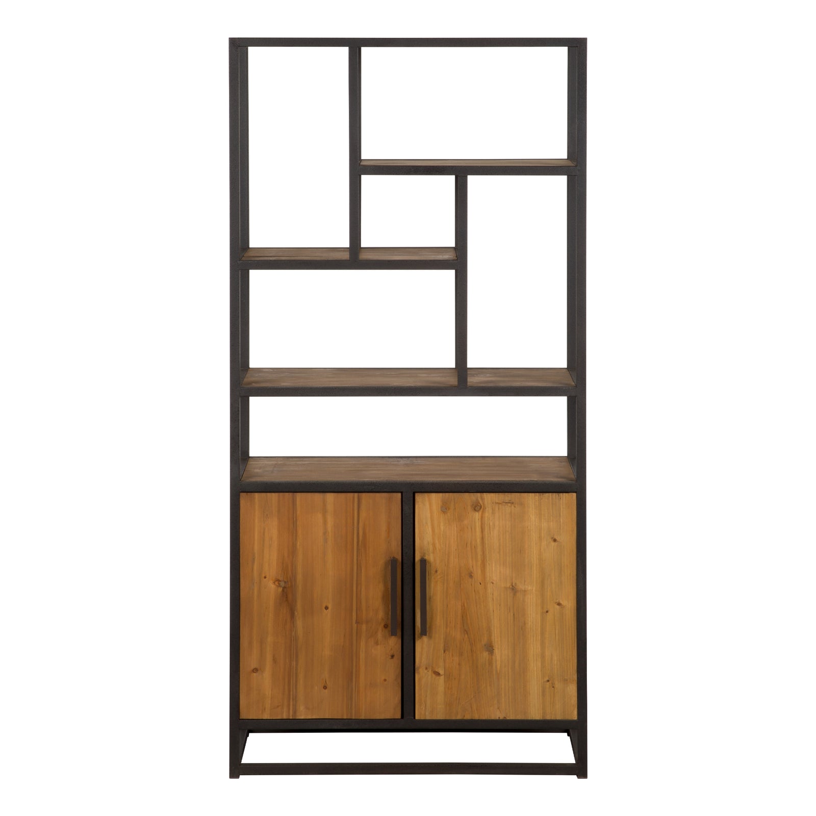 acheter etagere en metal et bois recycle