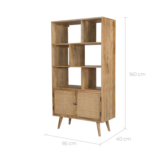 acheter etagere ethnique en canage bois