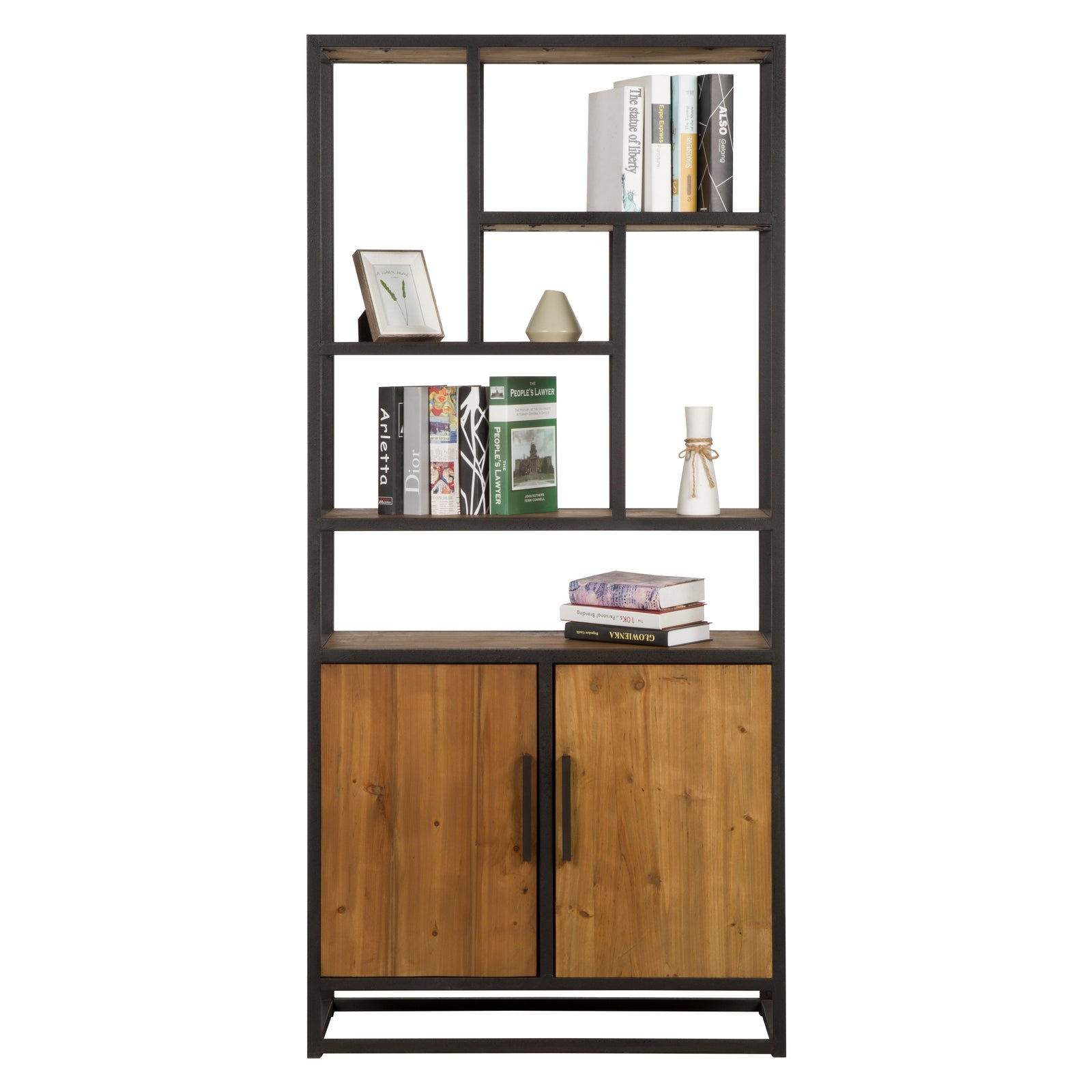 acheter etagere rangement 2 porte et etagere