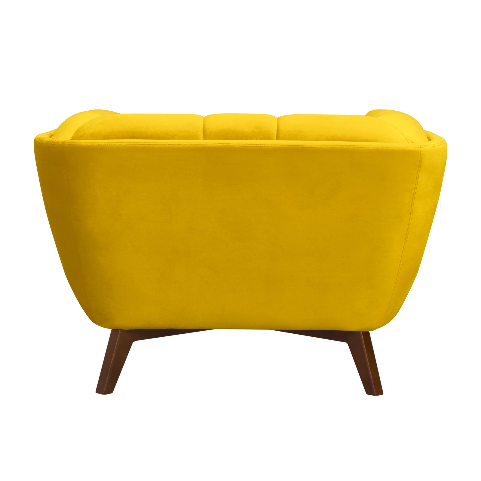 acheter fauteuil molletonne velours jaune