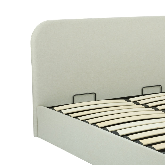 acheter lit double beige confortable