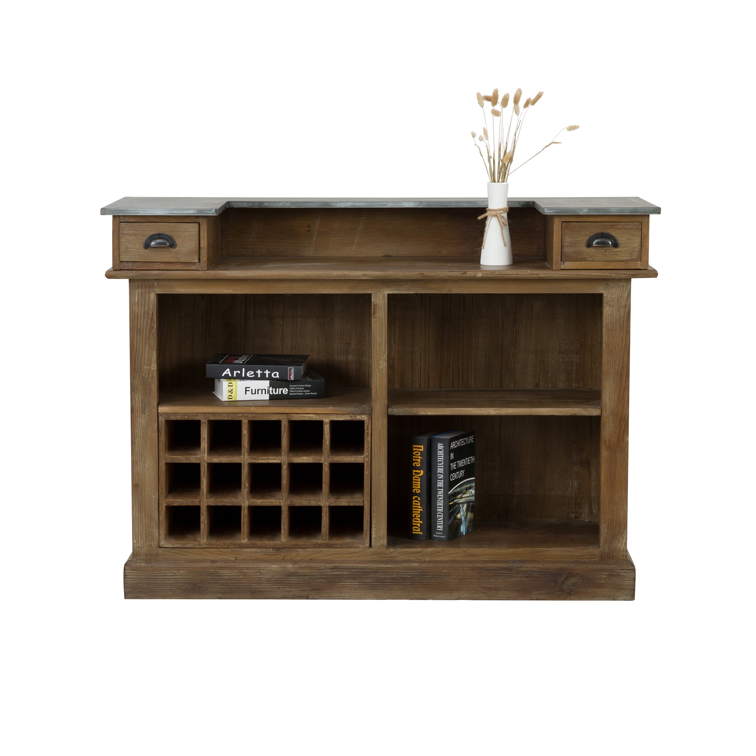 acheter meuble de bar en bois de cedre