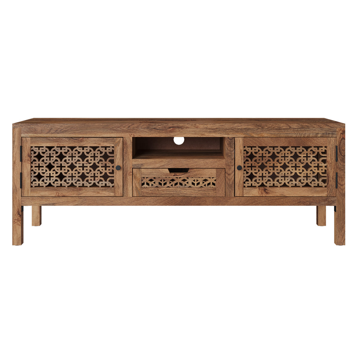 acheter meuble tv bois ajoure jaya