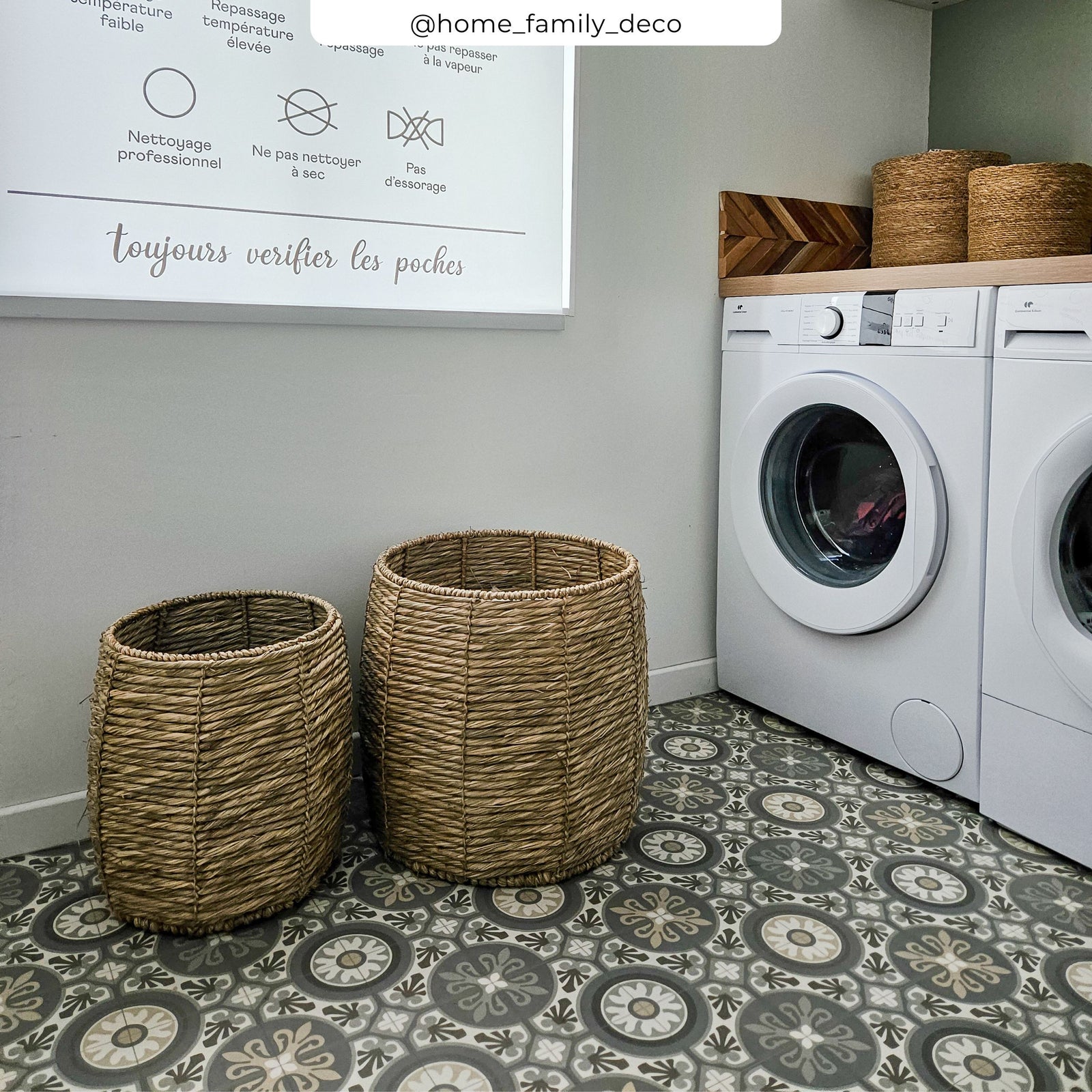 acheter panier lot de 2 en fibre naturelle ugc 1