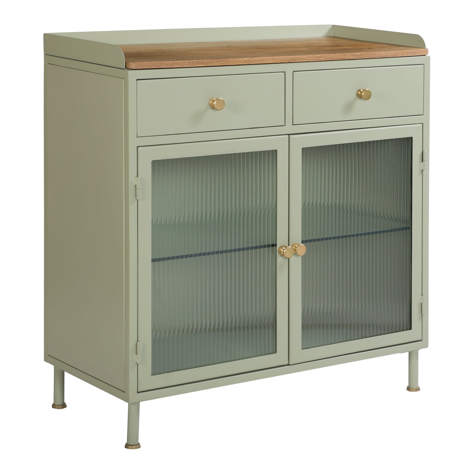 acheter petit buffet portes en verre fume