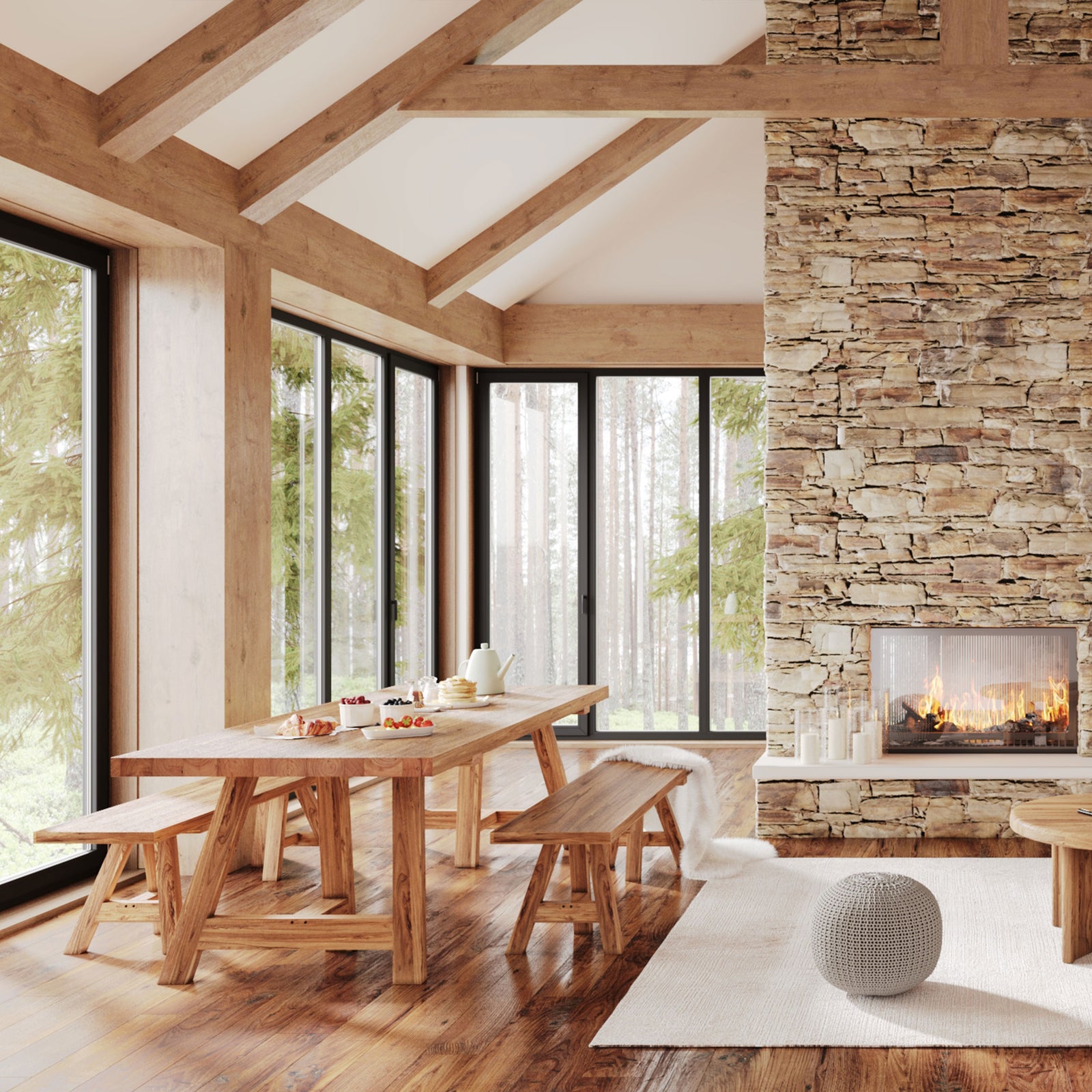 acheter pouf elisa gris clair