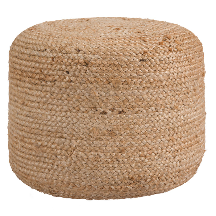 acheter pouf en jute rond