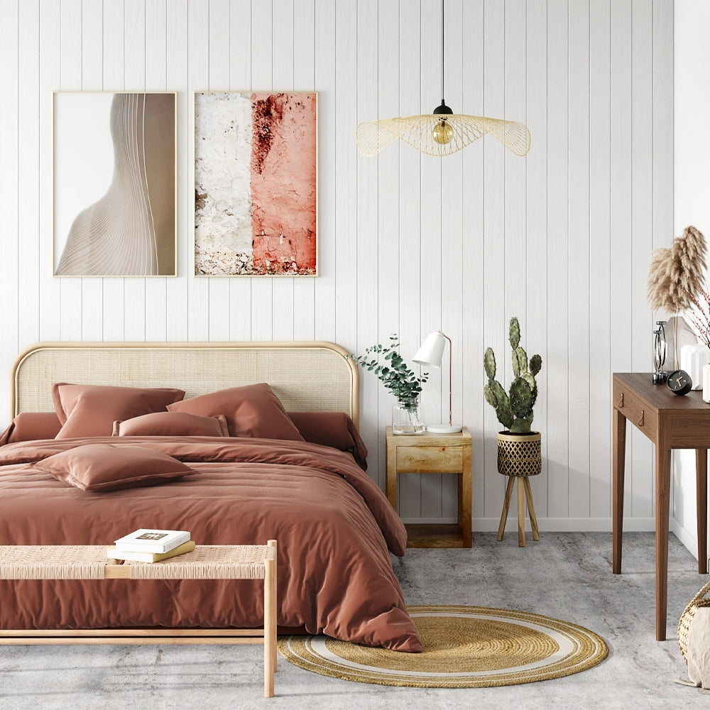 acheter suspension en bambou design