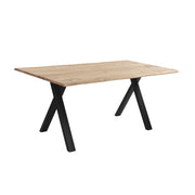 acheter table a manger en bois et metal