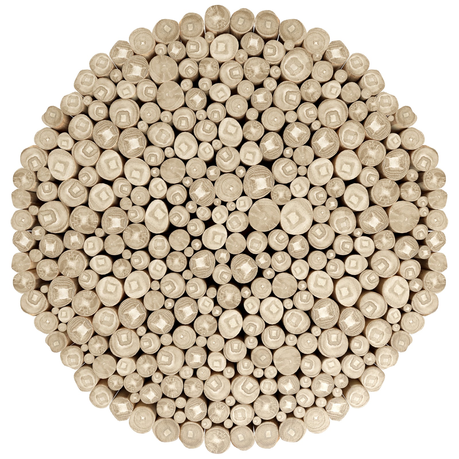 acheter table basse branche de teck clair