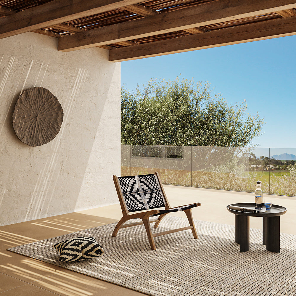 acheter table basse en bois de manguier 60 cm