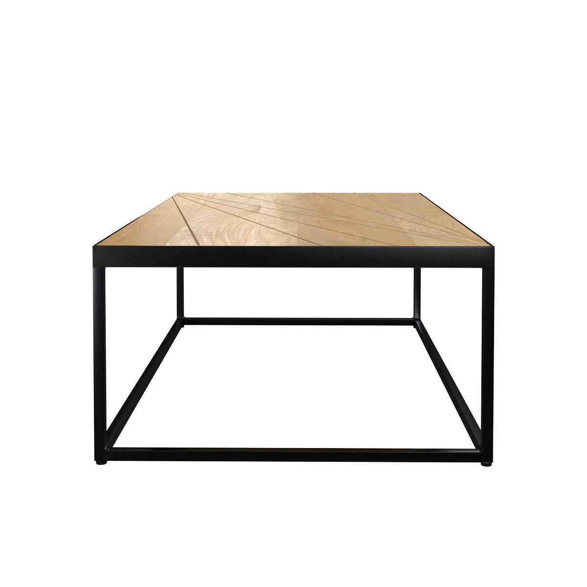 acheter table basse en bois de manguier clair