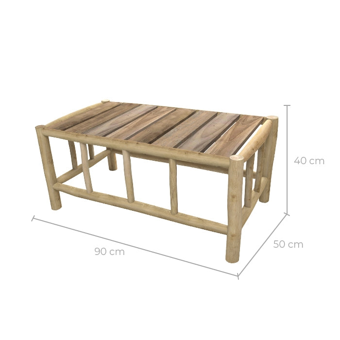 acheter table basse en bois rectangulaire