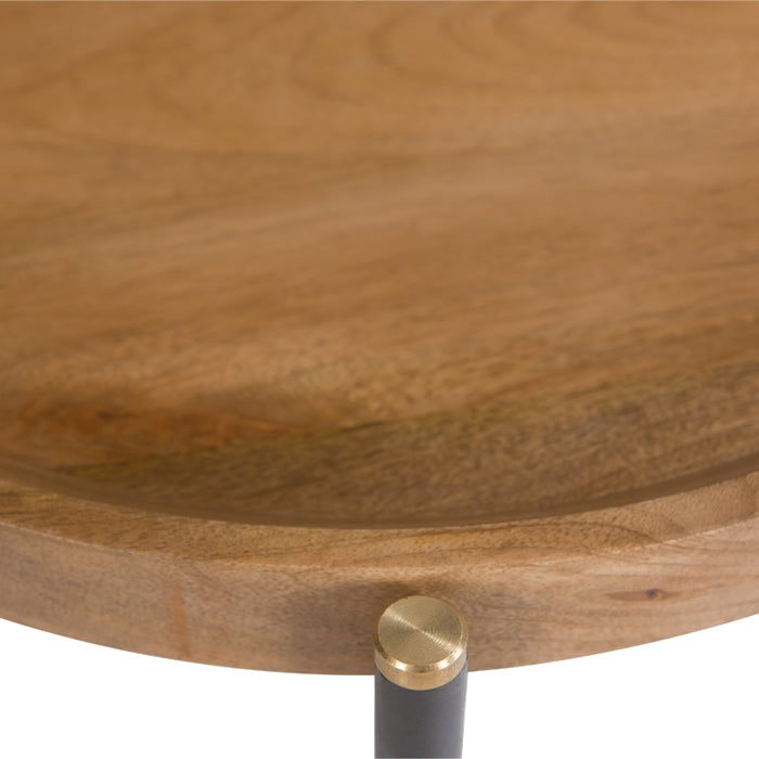 acheter table d appoint en bois et metal