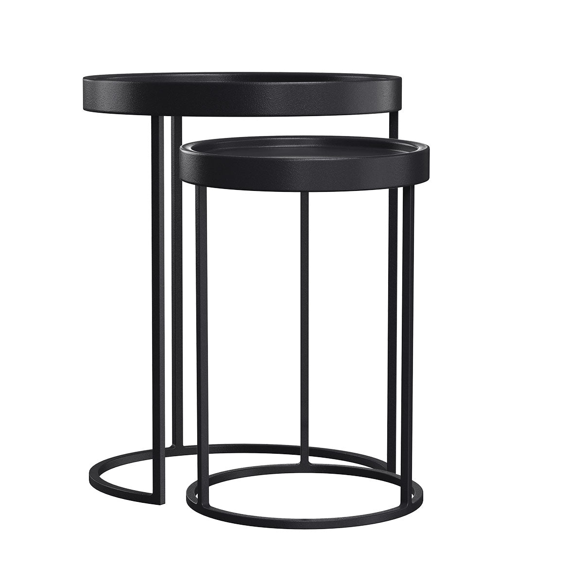 acheter table d appoint en metal noir