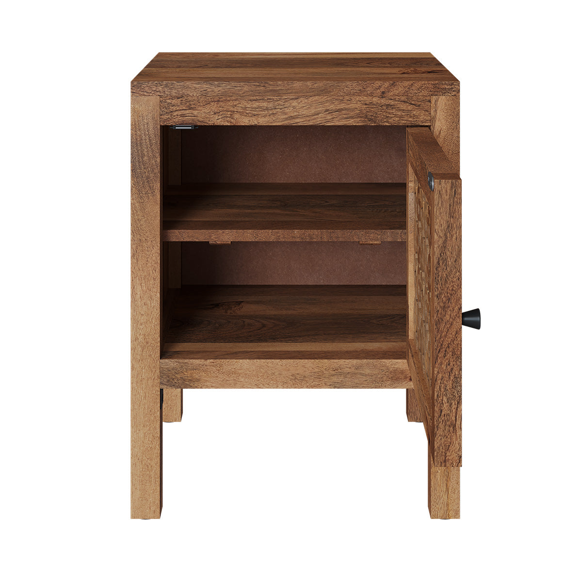 acheter table de chevet 1 porte 1 etagere jaya