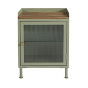 acheter table de chevet 1 porte en verre