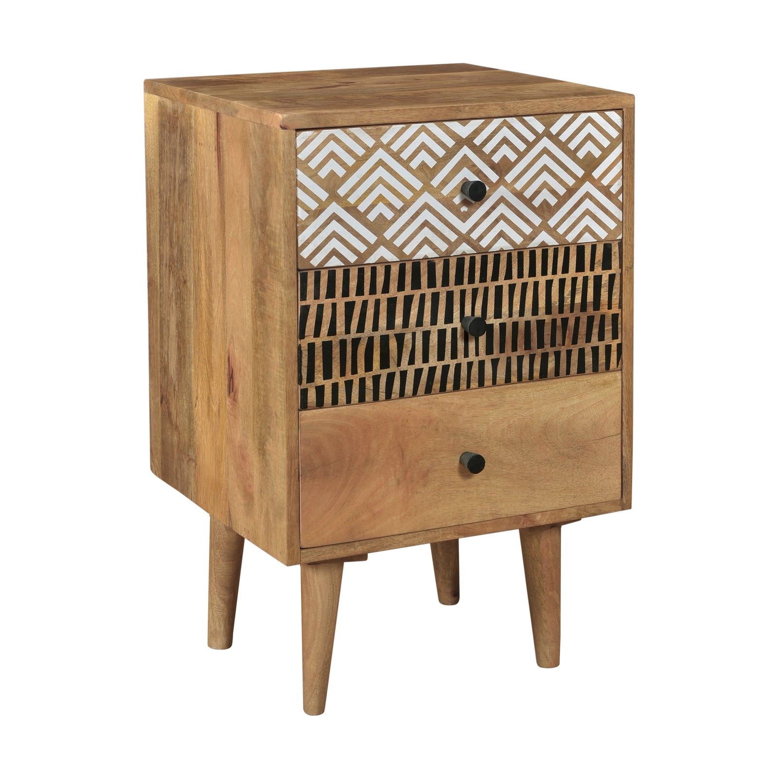 acheter table de chevet 3 tiroirs