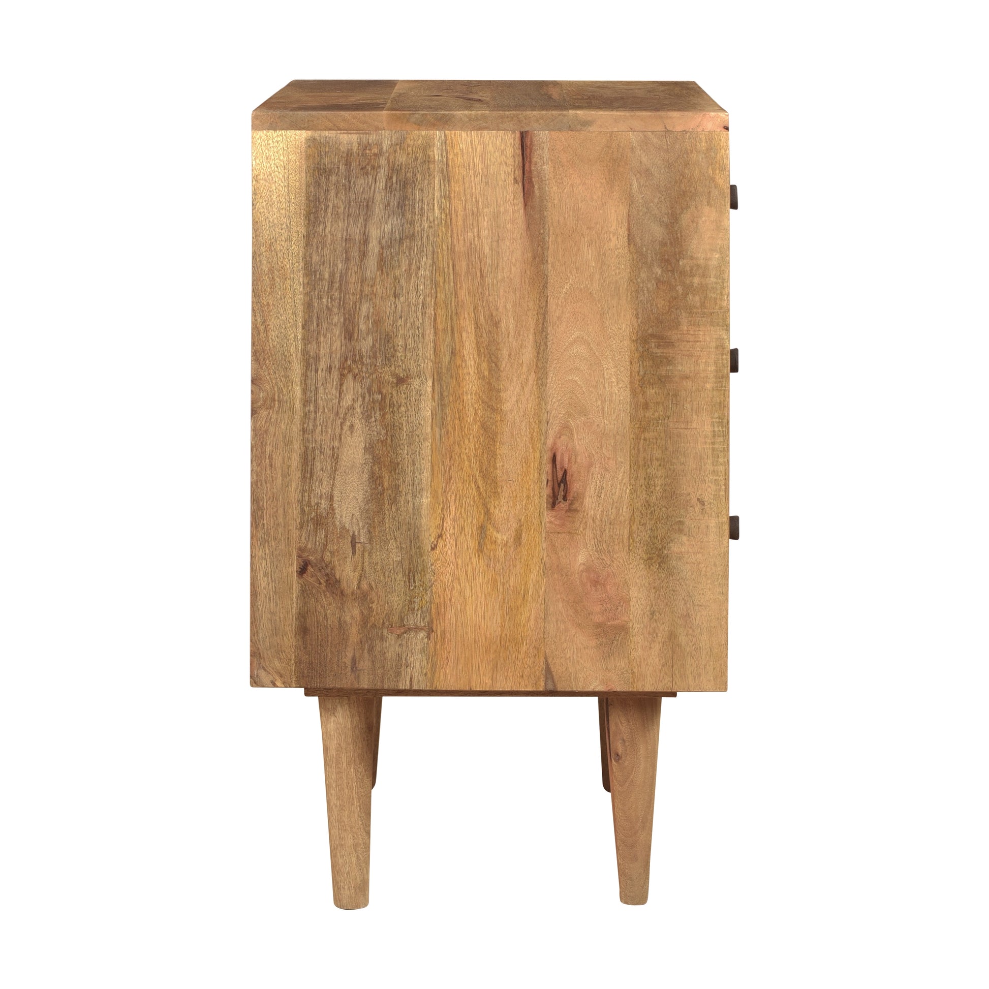 acheter table de chevet bois brut