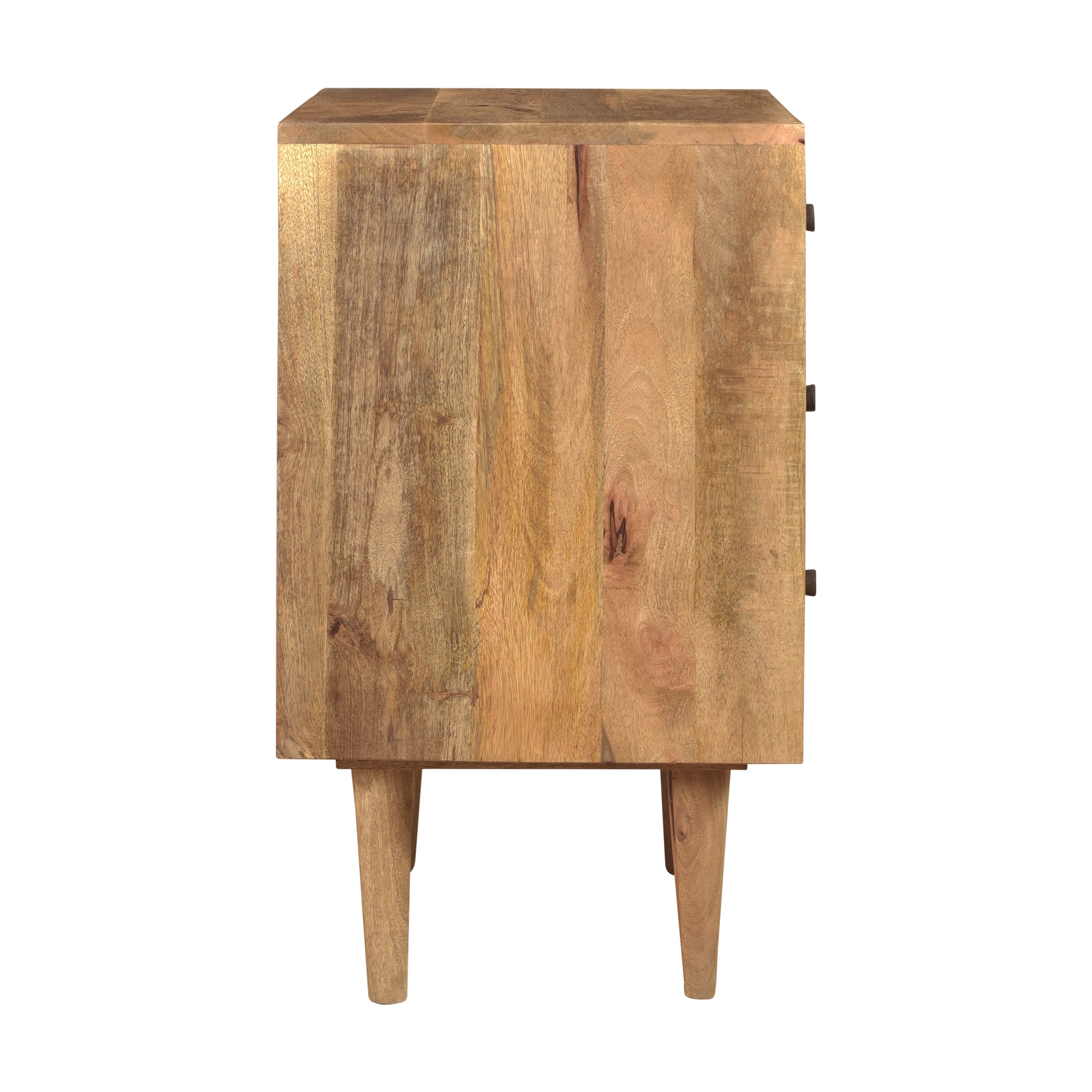 acheter table de chevet bois brut