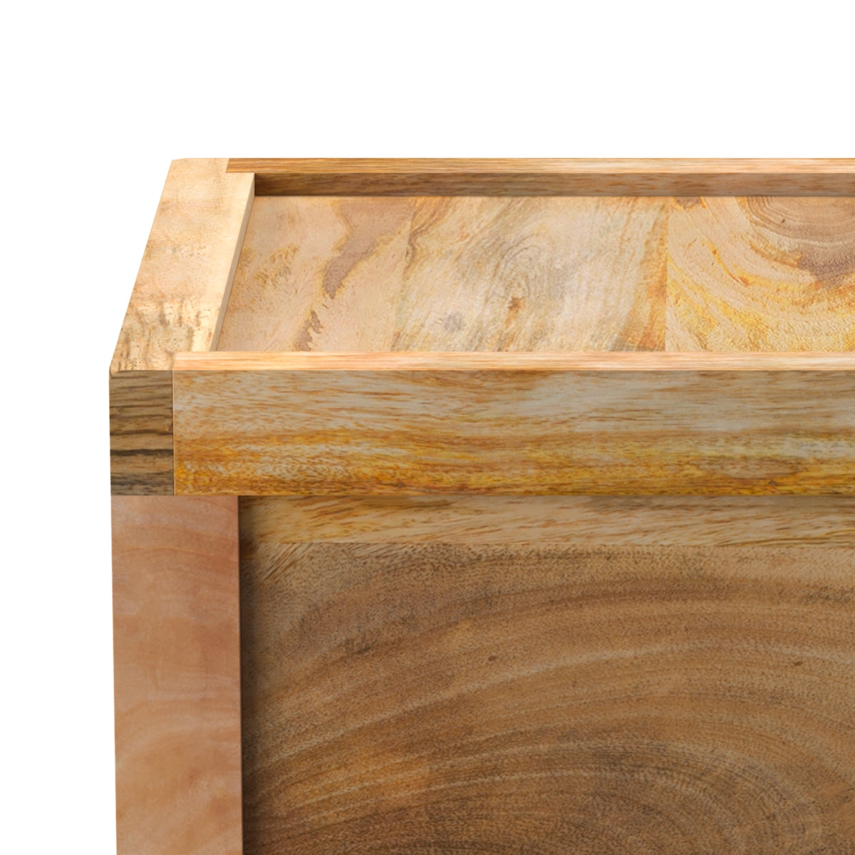 acheter table de chevet en bois de manguier