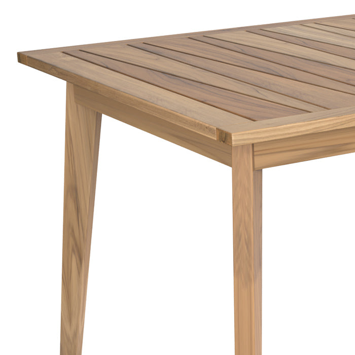 acheter table de jardin extensible en bois de teck massif