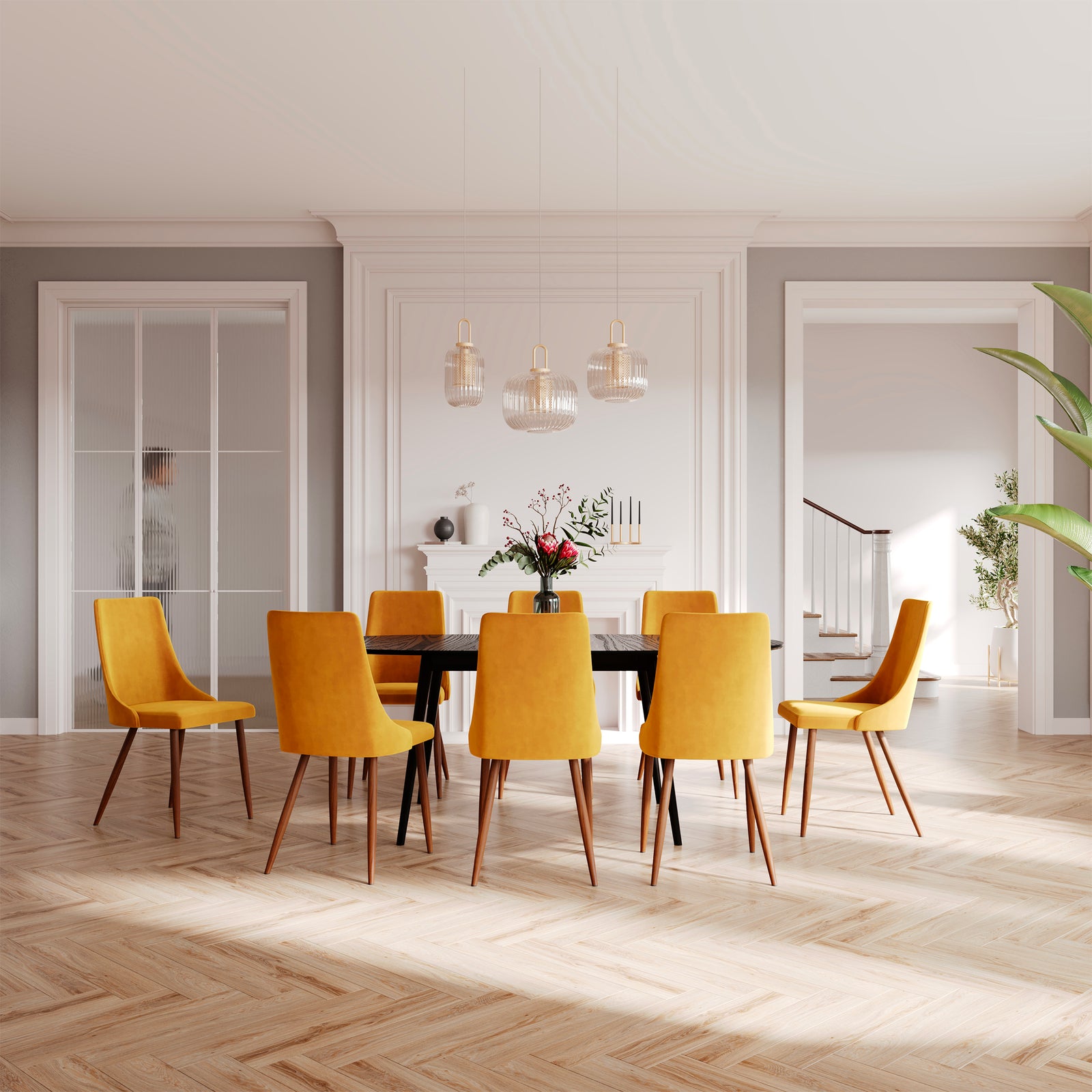 acheter table extensible eddy en bois noir