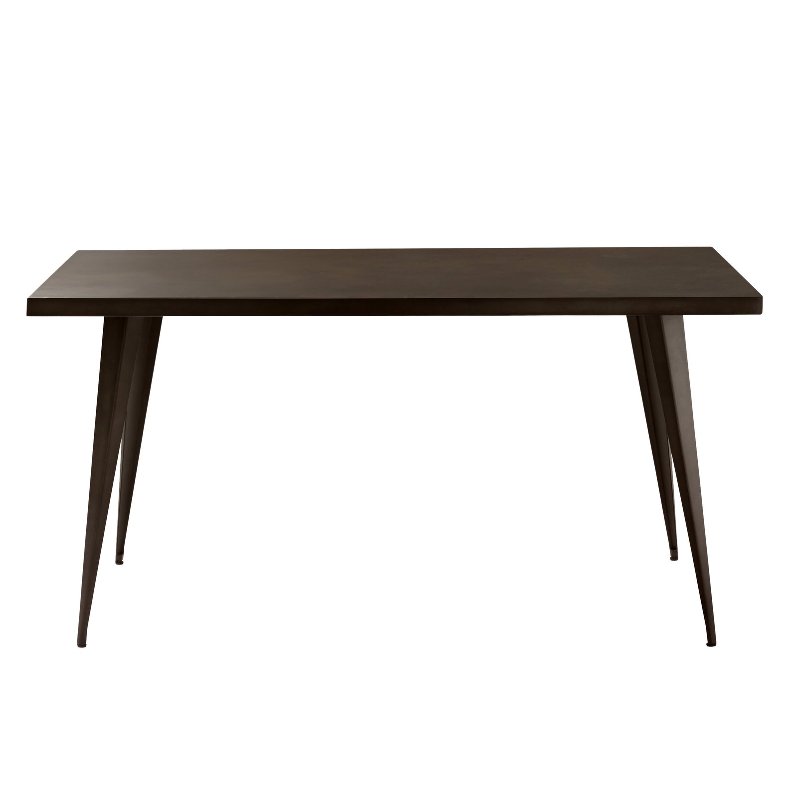 acheter table industrielle bronze metal