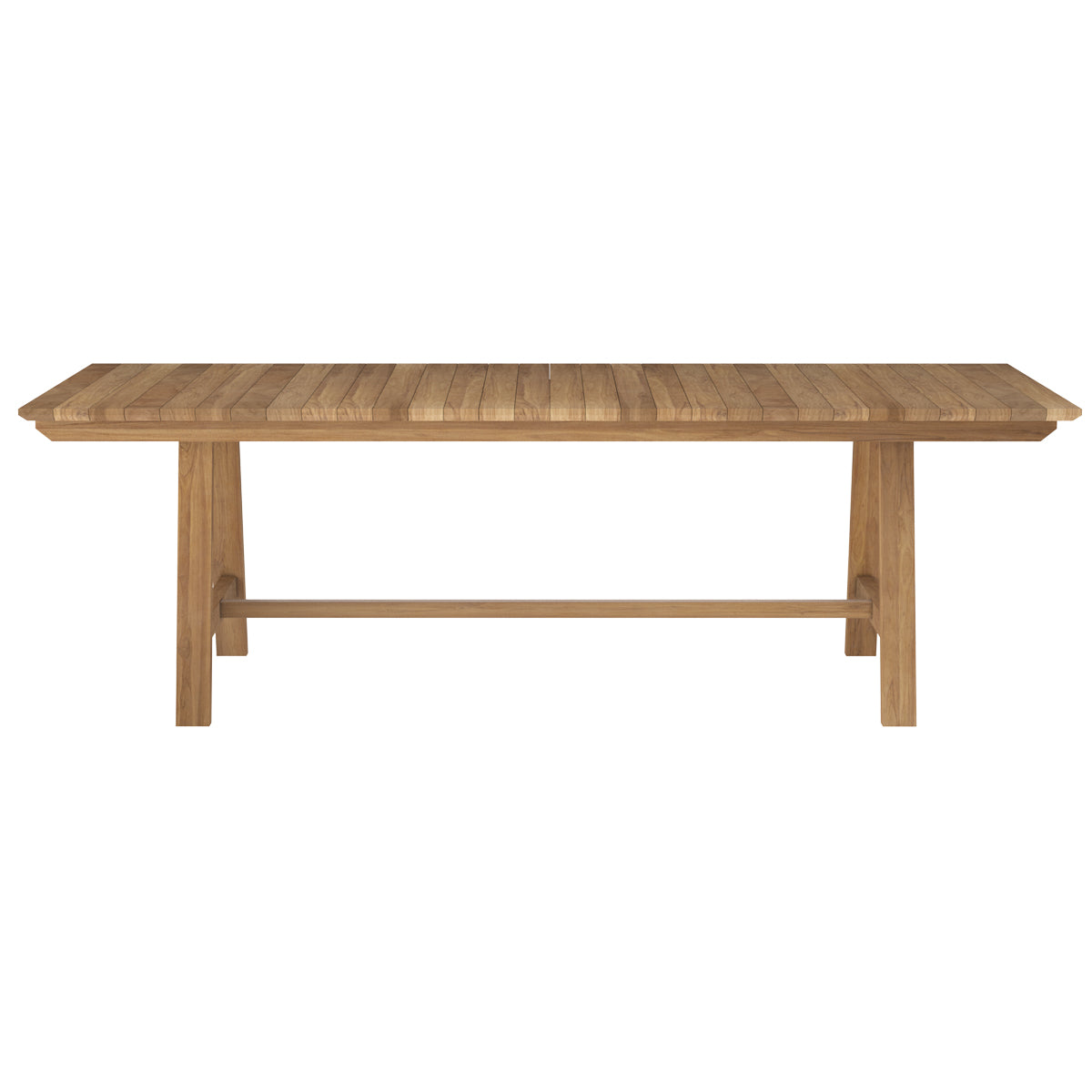 acheter table jardin budi 240 cm en bois de teck massif