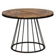 acheter table ronde bois et metal