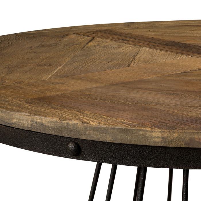 acheter table ronde design pieds metal